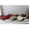 Image 1 : (3) Doll Cars - Ferrari, Barbie Corvette
