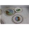 Image 3 : (3) Steins, (3) Decorative Plates, (3) Decorative Saucers, Cream and Sugar Set
