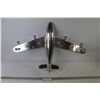 Polished Aluminum Airplane Coat Hanger (25 1/4