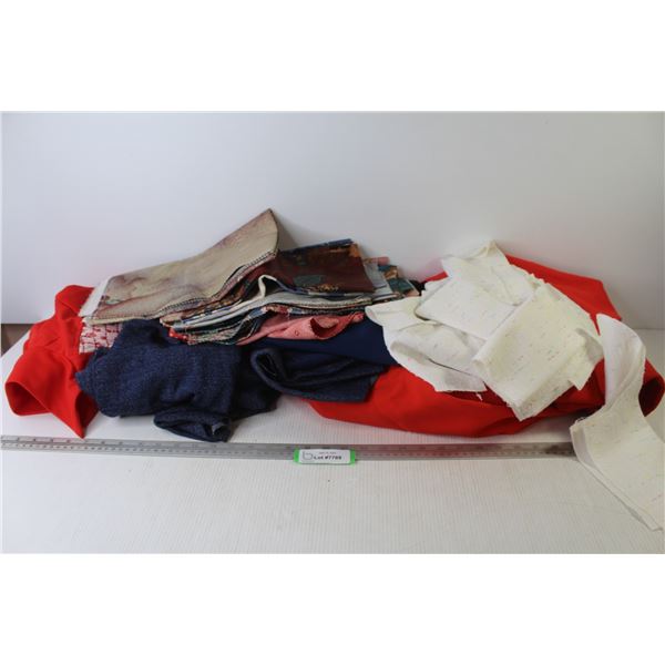 Assorted Fabric Pieces