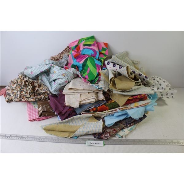 Assorted Fabric Pieces