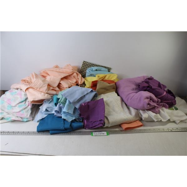 Assorted Fabric Pieces