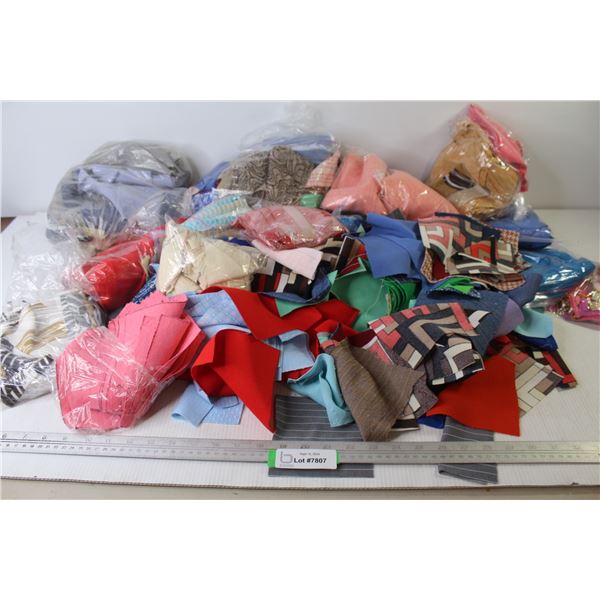 Assorted Fabric Pieces