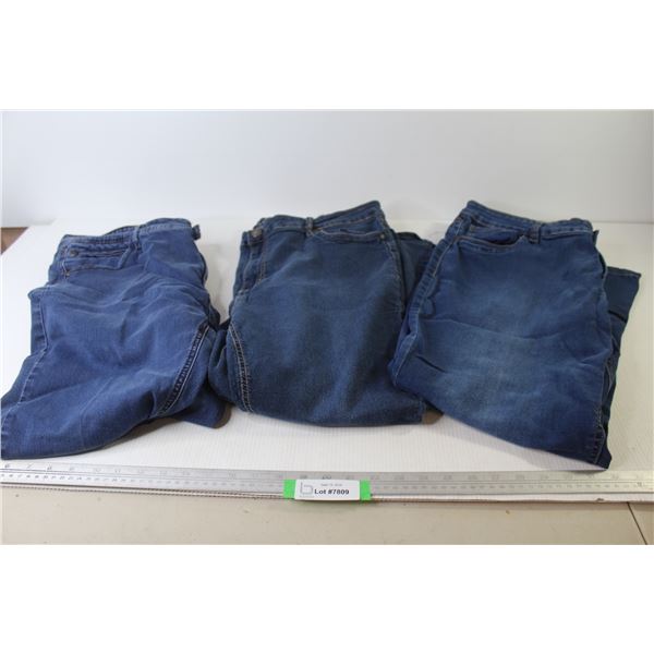(3) Pair of Jeans (size 16)
