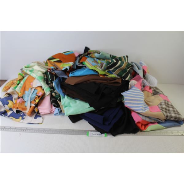Assorted Fabric Pieces