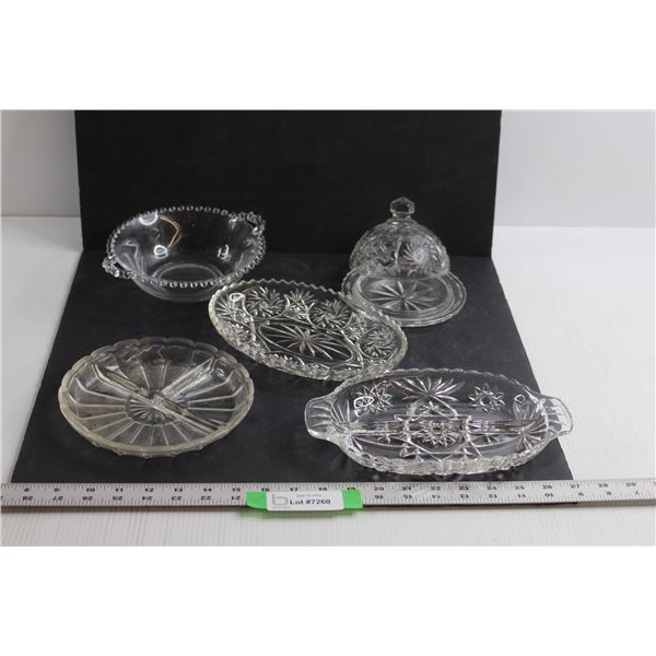 (6 pcs) Glass Serving Dishes