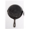 Image 2 : (3) Cast Iron Pans (6.5", 8" & 9") - Made in Taiwan