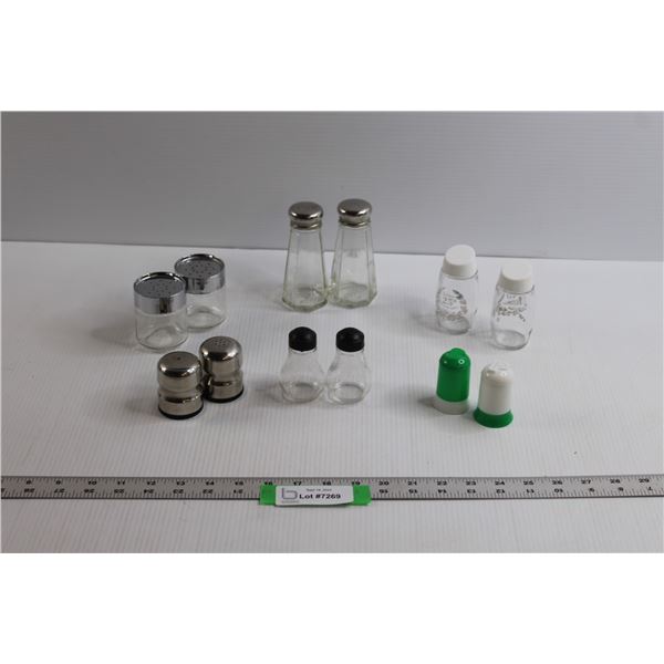 (6 pr) Salt & Pepper Shakers