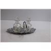 Image 5 : (2) Cruet Sets (One Is Incomplete)