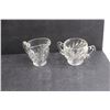 Image 2 : (2 pr) Cream and Sugar Dishes & (2 pcs) Depression Glass