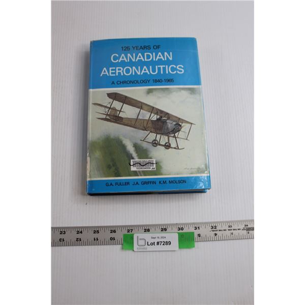 125 Years Of Canadian Aeronautics Book