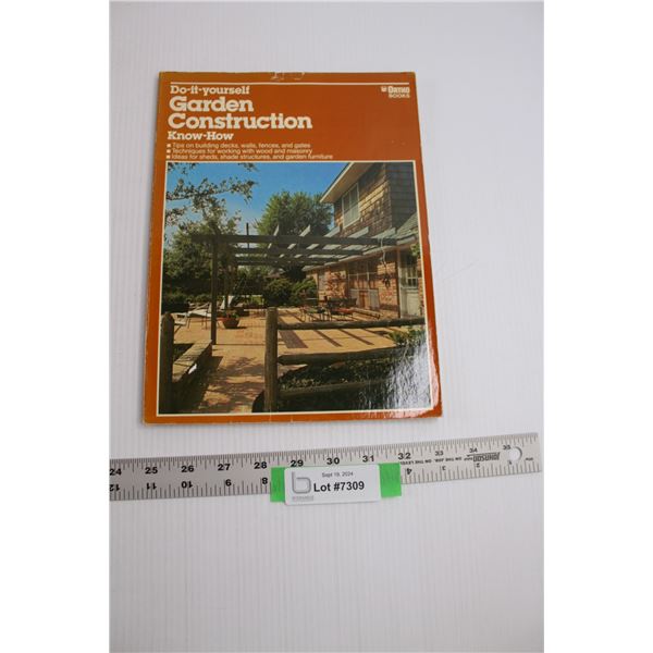 Do It Yourself Garden Construction Book