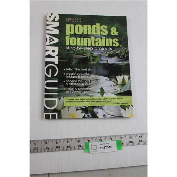 Creative Homeowners "Ponds & Fountains Step by Step" - Book