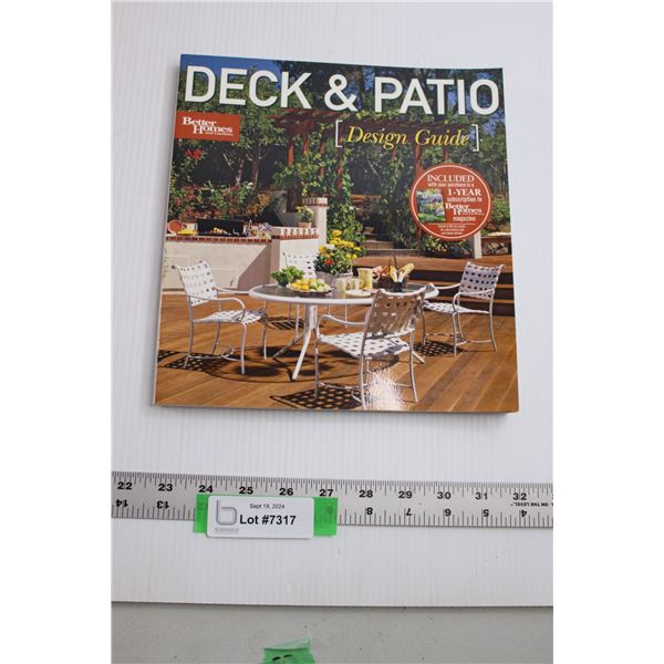 Better Homes and Gardens " Deck and Patio Design Guide" - Book