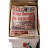 Image 6 : (4 Bankers Boxes & 1 VHS) 9/11 Terror Attack Newspaper Articles From Calgary Sun, Calgary Herald - C