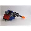Image 7 : Transformers Optimus Prime Battle Rig Nerf Blaster & Bruder Toy Loader
