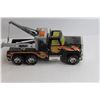 Image 1 : Nylint Tin Toy Tow Truck - Windows Weathered, Sun Faded & Missing Beacon Light on LH Side