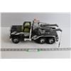 Image 5 : Nylint Tin Toy Tow Truck - Windows Weathered, Sun Faded & Missing Beacon Light on LH Side