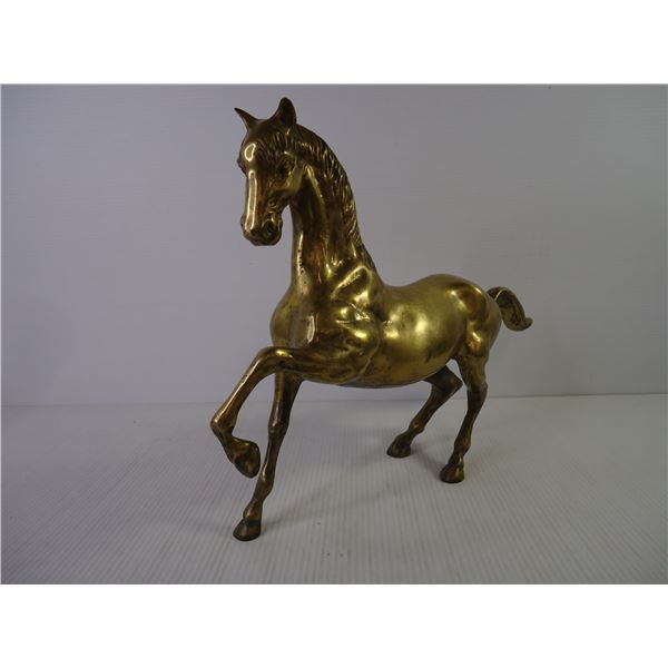 Brass Horse-17" long