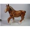 Image 4 : (3) Ceramic Pieces-Horse, Prospector and Saddle
