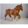 Image 5 : (3) Ceramic Pieces-Horse, Prospector and Saddle