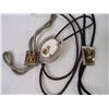 Image 2 : (5) Bolo Ties and Cloth Belt