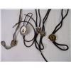 Image 4 : (5) Bolo Ties and Cloth Belt