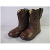 Image 2 : Miniature Cowboy Boots- 5" Tall and Plastic Saddle