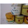 Image 2 : (11) Tobacco Tins-most have no lids