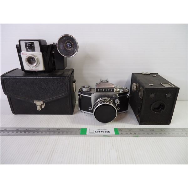 (3) Vintage Cameras-Various Brands