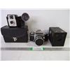 Image 1 : (3) Vintage Cameras-Various Brands