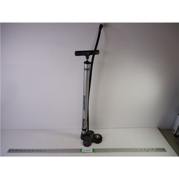 Bicycle Pump with Gauge