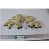 Image 1 : (2) Lamb Chalkware Hanging Decorations