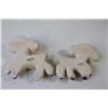 Image 4 : (2) Lamb Chalkware Hanging Decorations