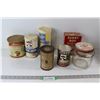 Image 1 : (7) Food/Cooking Containers - Red Diamond Herring, Quaker Oats, Sunny Boy Breakfast Cereal