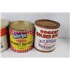 Image 4 : (5) Peanut Butter Tins - Better Buy, Empress, Squirrel, Rogers Golden Syrup Tin