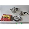Image 1 : (2) Tea Kettles, Titan Foil Large Electric Burner Lines