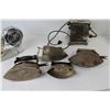 Image 5 : (4) Irons/Sad Irons, Blow-dryer - Tested works, Toaster - tested Works