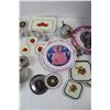 Image 4 : Assorted Toy Kitchen Ware - Cups, Plates, Pots, etc. (2) Barbie Plates, Barbie Bowl
