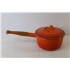 Image 4 : Casron - Enameled Sauce Pan w/Lid
