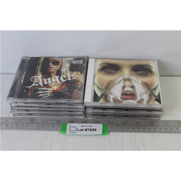 (10) CDs - Under Oath - Ok Computer - Under Dog - Post Tube - Angels - Devils