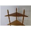 Image 2 : Corner Shelf (12" x 19 1/4" - (one spindle Loose)
