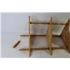 Image 3 : Corner Shelf (12" x 19 1/4" - (one spindle Loose)