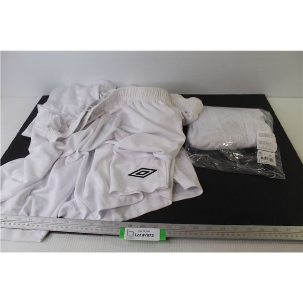 (4) Pair of Umbro Shorts (Size XL - NIB)