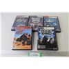 Image 1 : (5) PlayStation 2 Games - Rock Band - Sly Cooper - Guitar Hero - Sly 2 - ATV Off Road