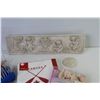 Image 3 : Canada Head Bands - Napkins - Balloons - Plaster of Paris Cherub Wall Decor (cracked) - Blue Hive Ce