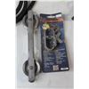 Image 7 : Throttle Cable, Ratchet Strap, Mini Wrench, Pliers, Dolly/Roller Wheels, Hose
