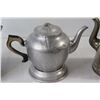 Image 3 : (3) Metal Teapots