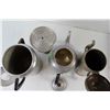 Image 5 : (3) Metal Teapots