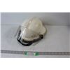White Fireman's Helmet